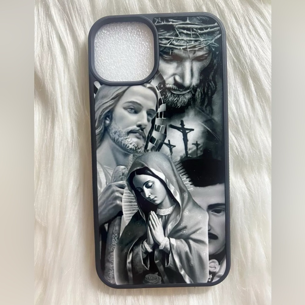 My Religion San Judas, Virgen María, Jesus Christ, Malverde Phone Case